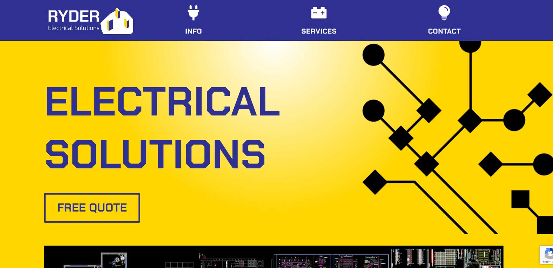 Ryder Electrical Solutions Web design