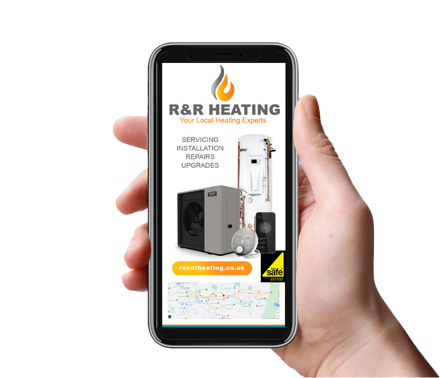 R&R Heating go live on mobile