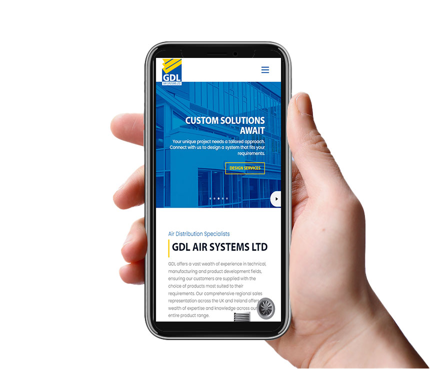 GDL Air Systems mobile website